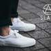 これからの季節に大活躍する夏の定番、”白いキャンバス・スニーカー”に新ブランド「SLACK FOOTWEAR」のアイテムが仲間入り